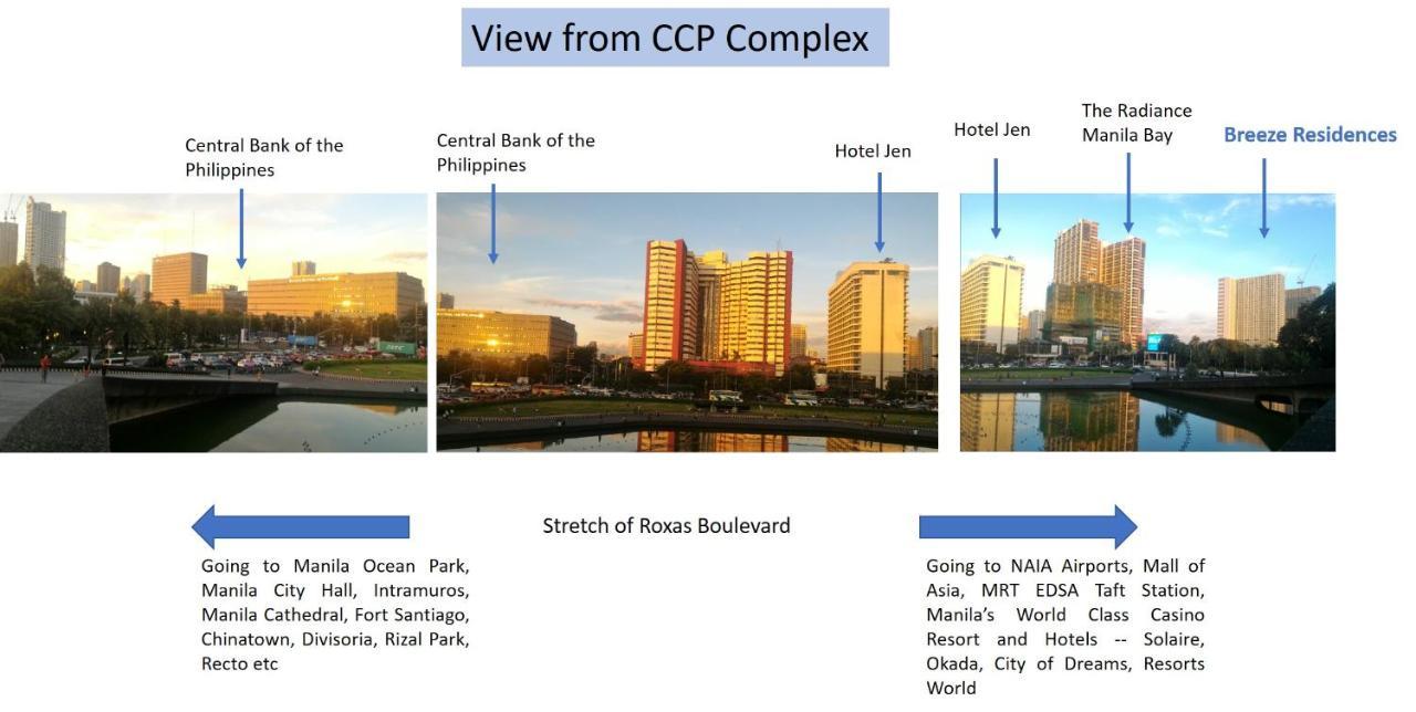 Studio Condo Manila By The Bay Roxas Blvd Near Us Embassy Exterior photo